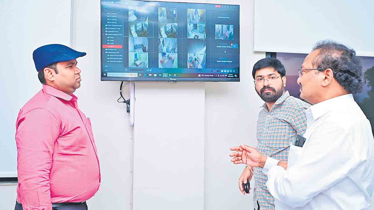 సీసీ నిఘాలో మెదక్‌ కలెక్టరేట్‌