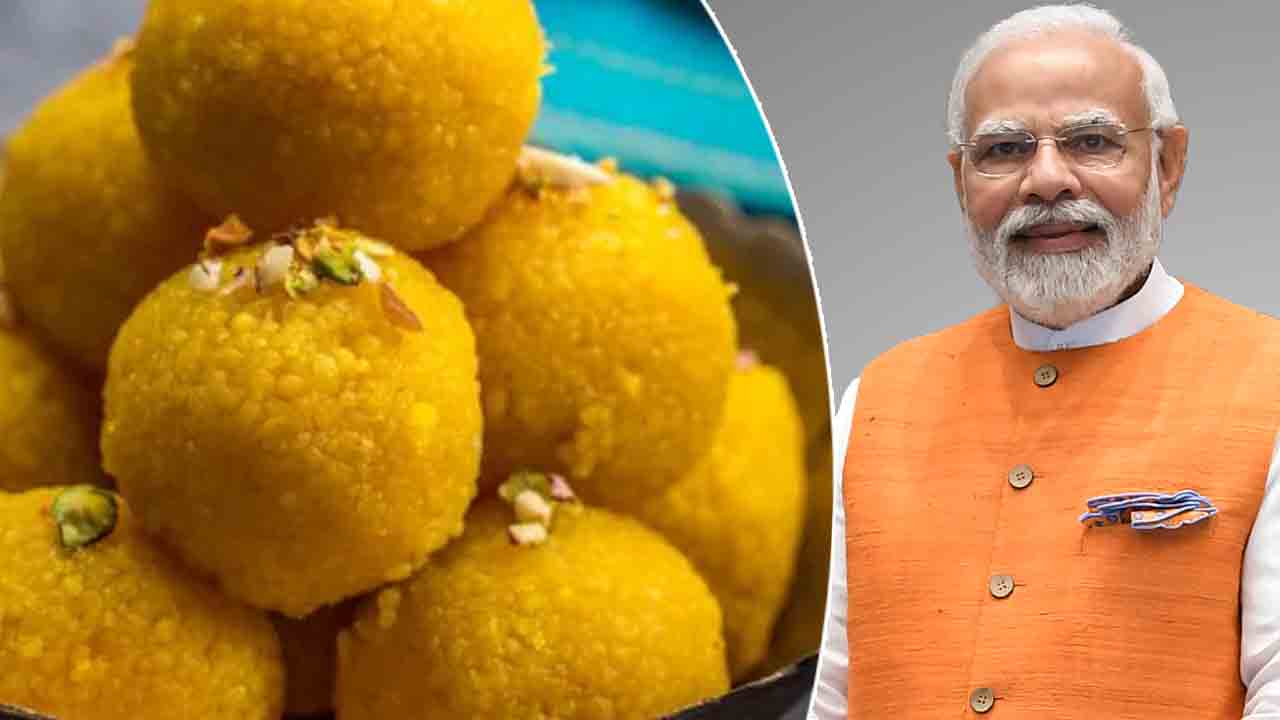 Modi Laddu | ప్రధానిపై అభిమానం.. దీపావళికి ‘మోదీ లడ్డూ’.. ప్రత్యేకంగా తయారు చేస్తున్న వ్యాపారి