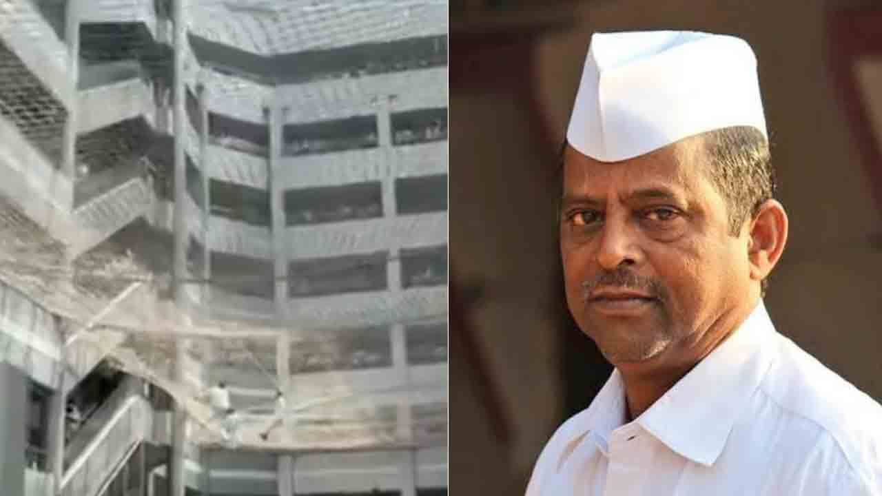 Narhari Zirwal | సచివాలయంపై నుంచి దూకేసిన డిప్యూటీ స్పీకర్‌.. వీడియో వైరల్‌