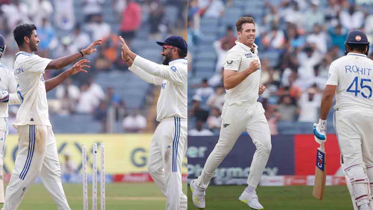 IND vs NZ 2nd Test | న్యూజిలాండ్ను వణికించిన సుందర్ .. పుణే టెస్టులో పట్టుబిగిస్తున్న భారత్