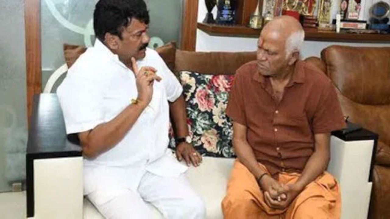 Actor Rajendra Prasad | నటుడు రాజేంద్రప్రసాద్‌కు మాజీ మంత్రి తలసాని పరామర్శ