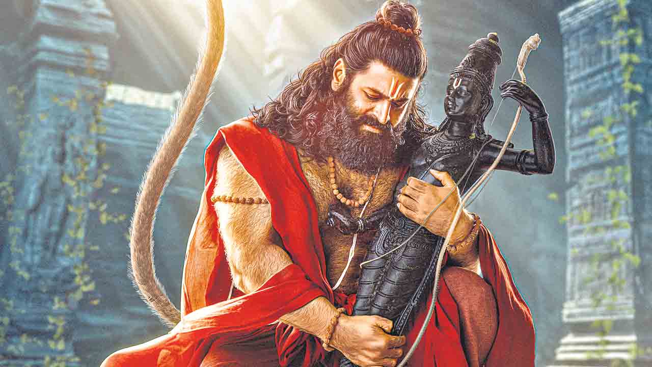 హనుమాన్‌ పాత్రధారి రిషబ్‌శెట్టి