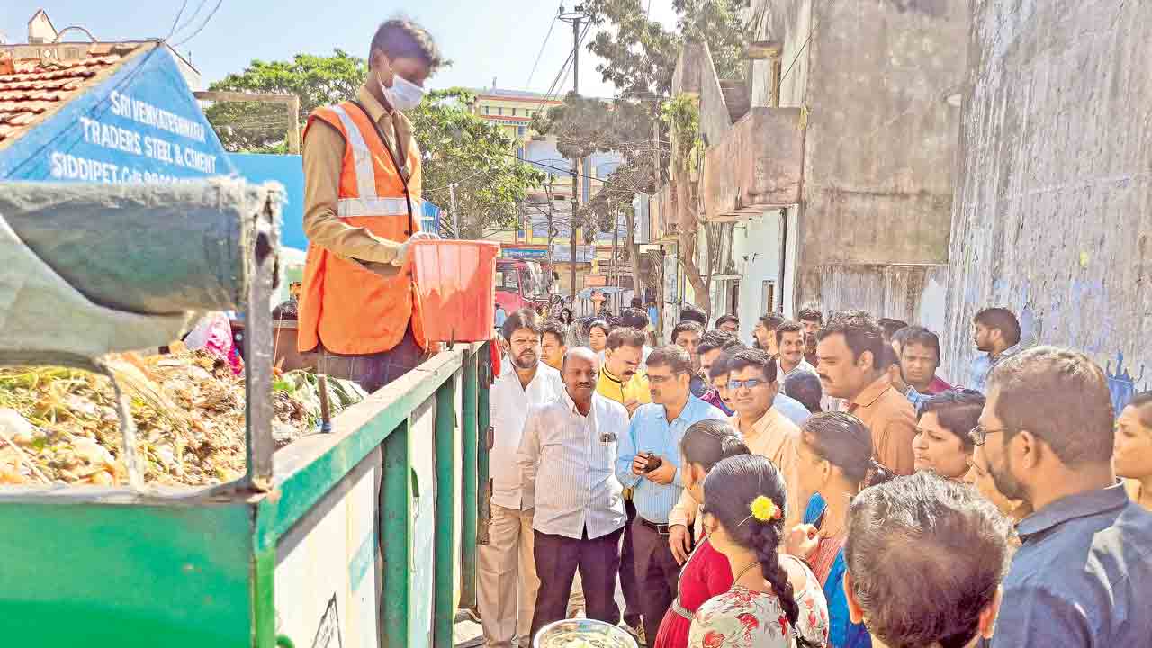 అధ్యయన కేంద్రంగా సిద్దిపేట మున్సిపాలిటీ