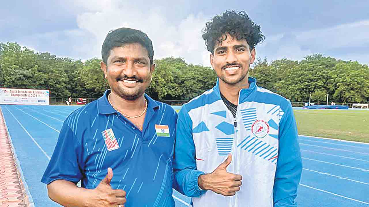 Athletics Championship | అథ్లెటిక్స్‌లో శ్రీను అదుర్స్‌.. సరికొత్త రికార్డు నెలకొల్పిన నాగర్‌కర్నూల్‌ వాసి