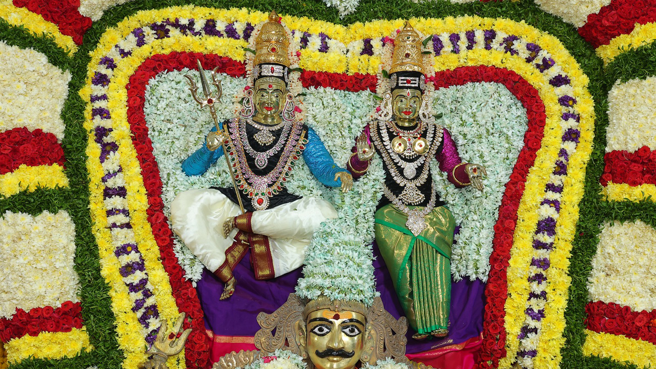 Srisailam Temple | శ్రీశైలంలో దసరా నవరాత్రి ఉత్సవాలు షురూ.. శైలపుత్రిగా దర్శనమిచ్చిన భ్రమరాంబ