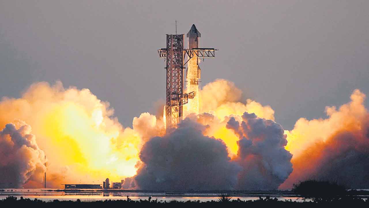 స్టార్‌షిప్‌ ప్రయోగం విజయవంతం