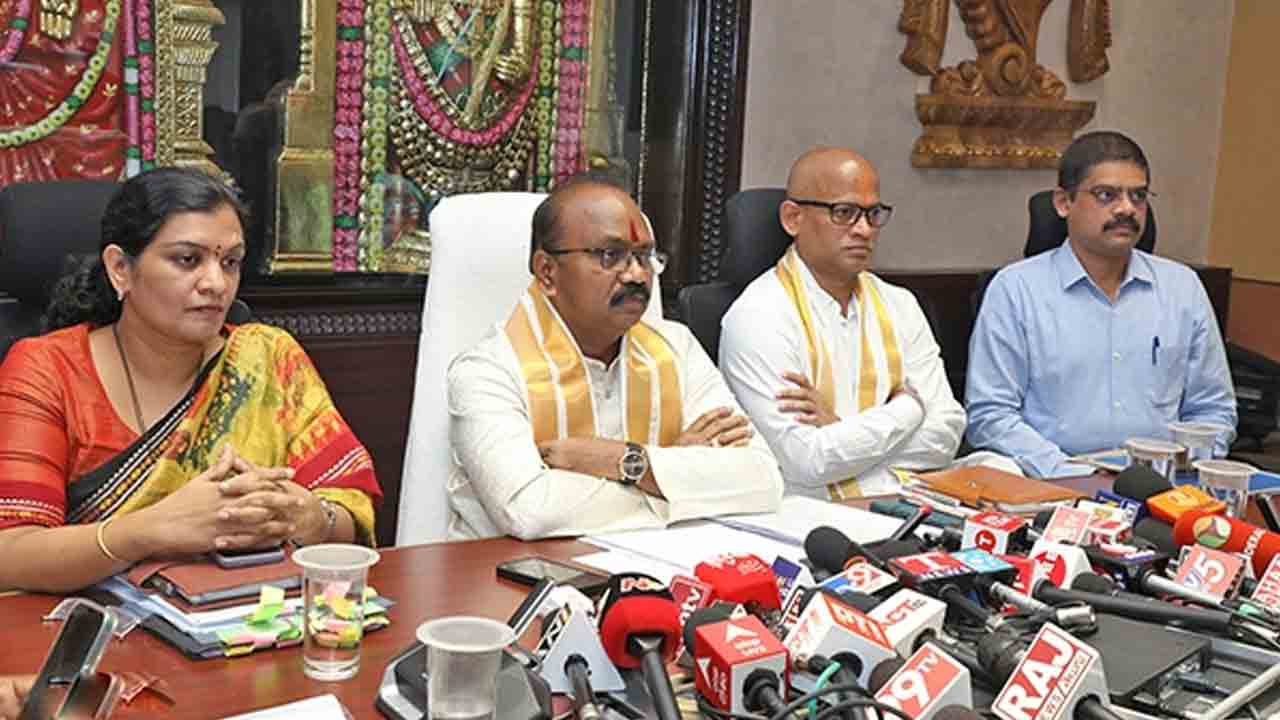 Brahmotsavam | తిరుమల శ్రీవారి బ్రహ్మోత్సవాలకు ఏర్పాట్లు పూర్తి : టీటీడీ ఈవో