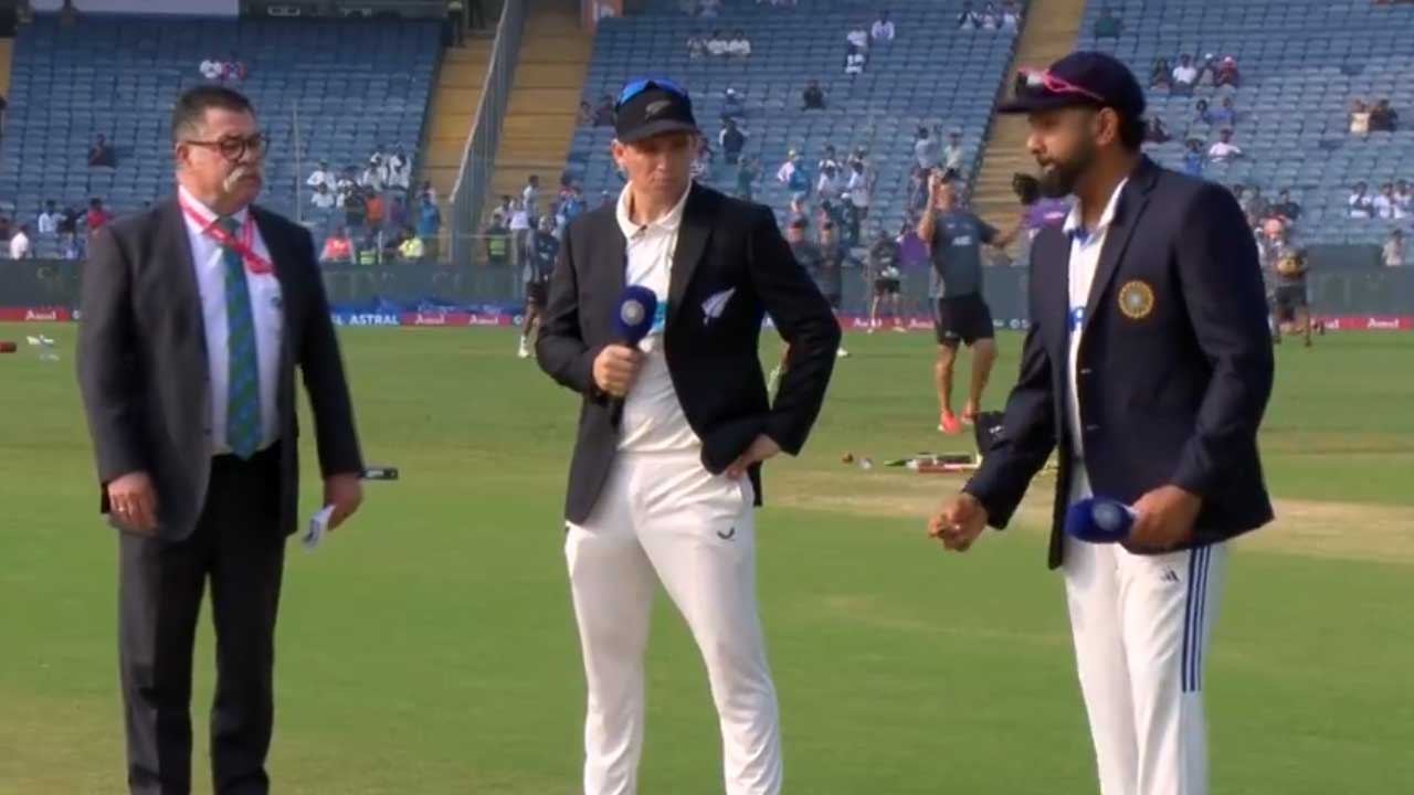 Pune Test | టాస్‌ గెలిచిన లాథమ్‌.. న్యూజిలాండ్‌ బ్యాటింగ్‌