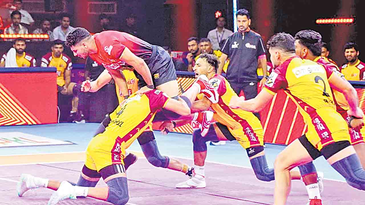 PKL | ప్రొ కబడ్డీ లీగ్‌లో తెలుగు టైటాన్స్‌ అదిరిపోయే బోణీ