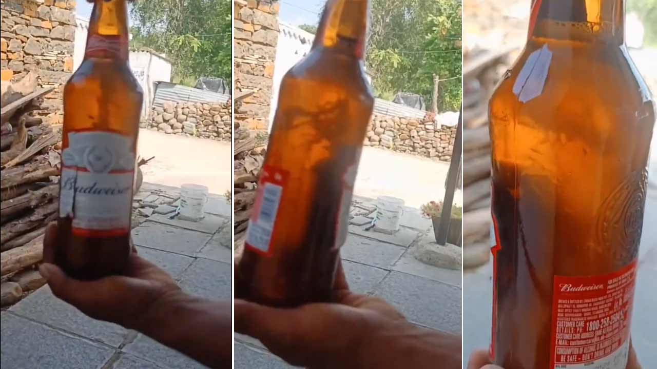 Telangana | బీరు సీసాలో బల్లి.. వికారాబాద్‌ జిల్లాలో షాకింగ్‌ ఘటన