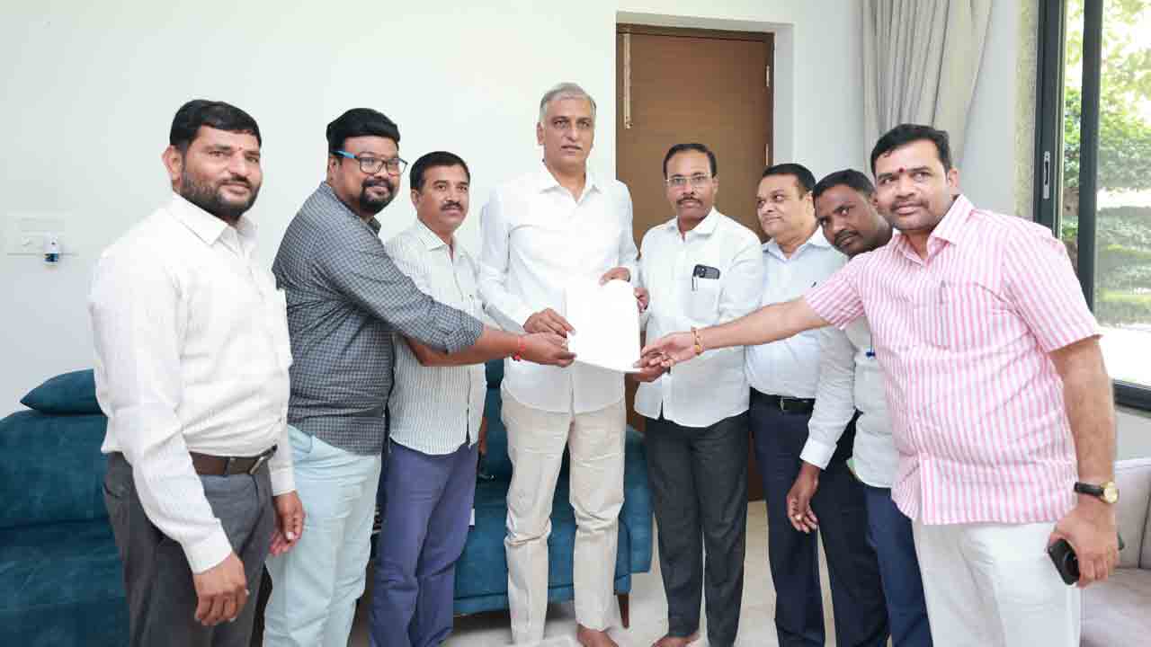 Harish Rao | ఫీజు రీయింబ‌ర్స్‌మెంట్ బ‌కాయిలు విడుద‌ల చేయండి.. కాంగ్రెస్ ప్ర‌భుత్వాన్ని డిమాండ్ చేసిన హ‌రీశ్‌రావు