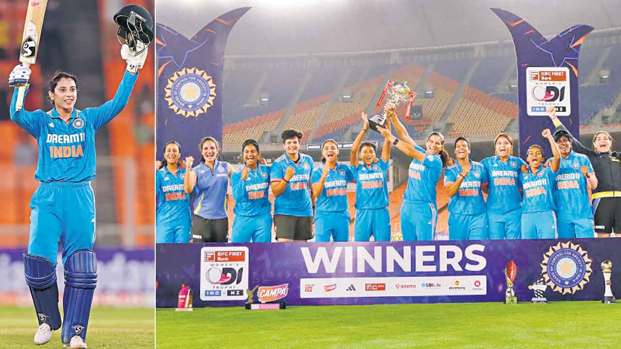 Smriti Mandhana | మంధాన మెరుపులు.. న్యూజిలాండ్‌పై ఘన విజయం