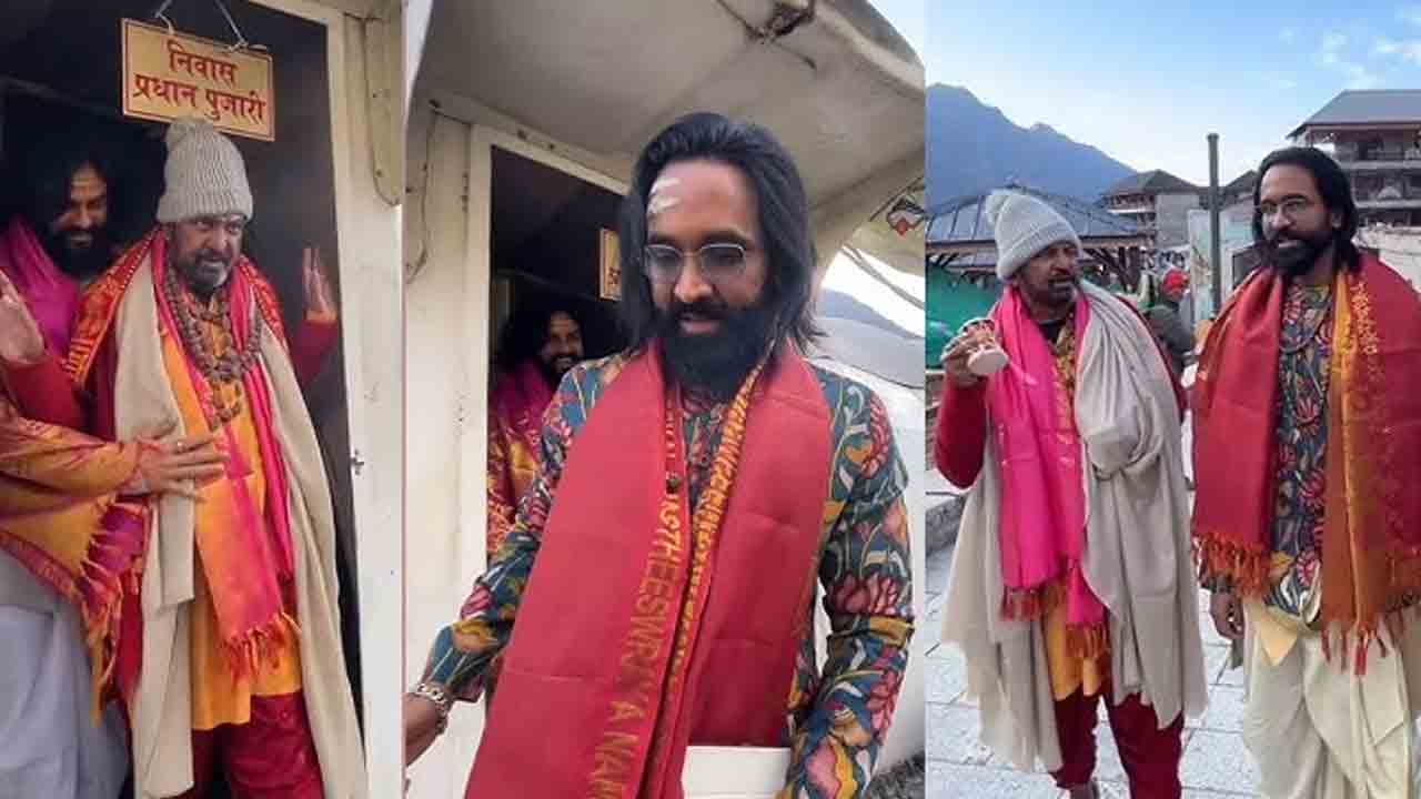 Kannappa | క‌న్న‌ప్ప ప్ర‌మోష‌న్స్.. కేదార్‌నాథ్ ఆల‌యంను సంద‌ర్శించిన మంచు విష్ణు