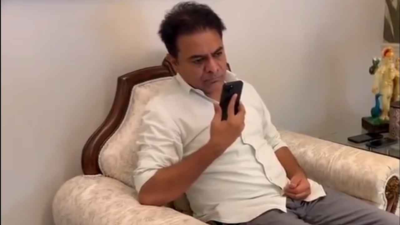 KTR | ఎన్ని కేసులు పెట్టినా బీఆర్‌ఎస్‌ అండగా ఉంటుంది.. వరదా భాస్కర్‌ను ఫోన్‌లో పరామర్శించిన కేటీఆర్‌