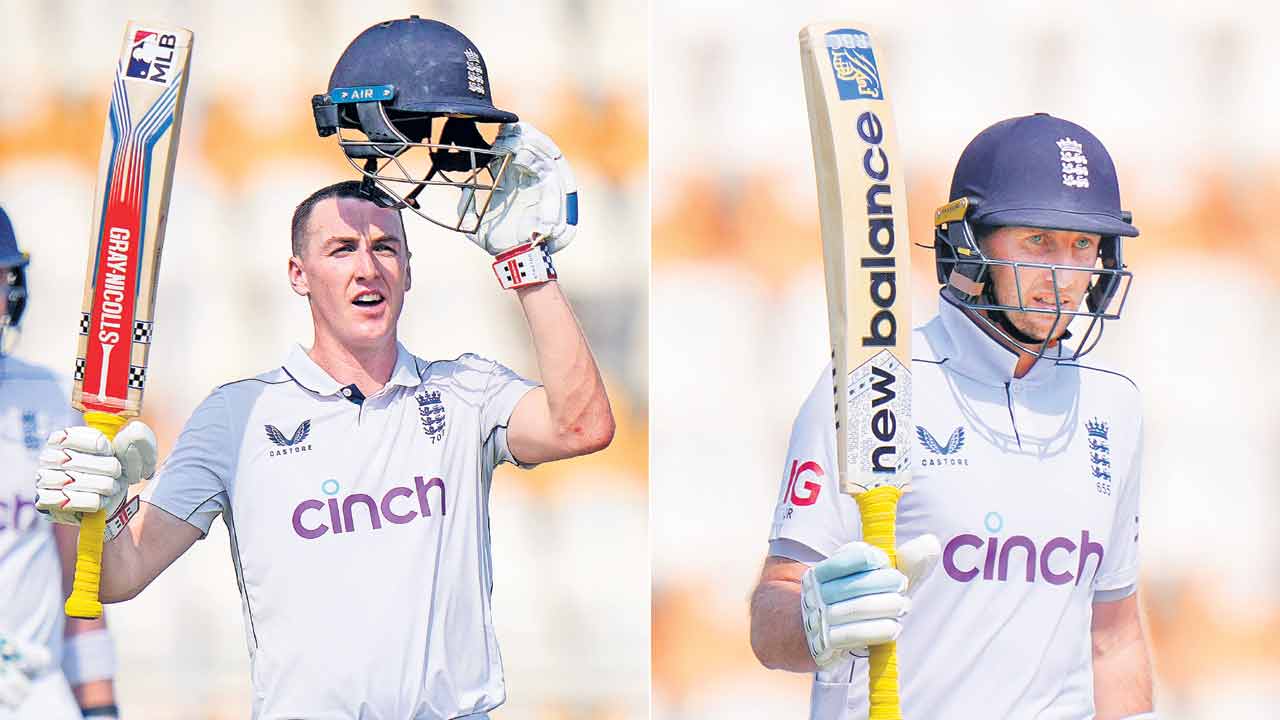 బ్రూక్‌, రూట్‌ శతక ధమాకా