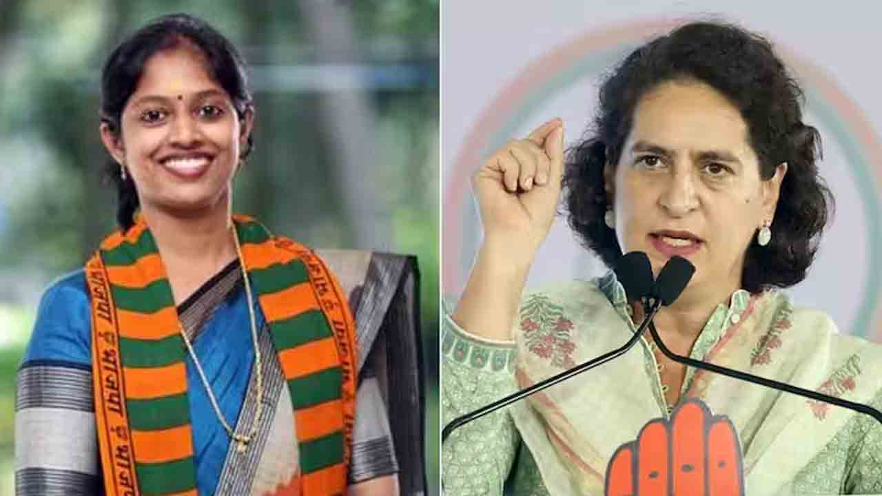 Wayanad By- Election | ప్రియాంక గాంధీకి పోటీగా మ‌హిళా మోర్చా సెక్ర‌ట‌రీ.. బీజేపీ వ్యూహం ఫ‌లించేనా..?