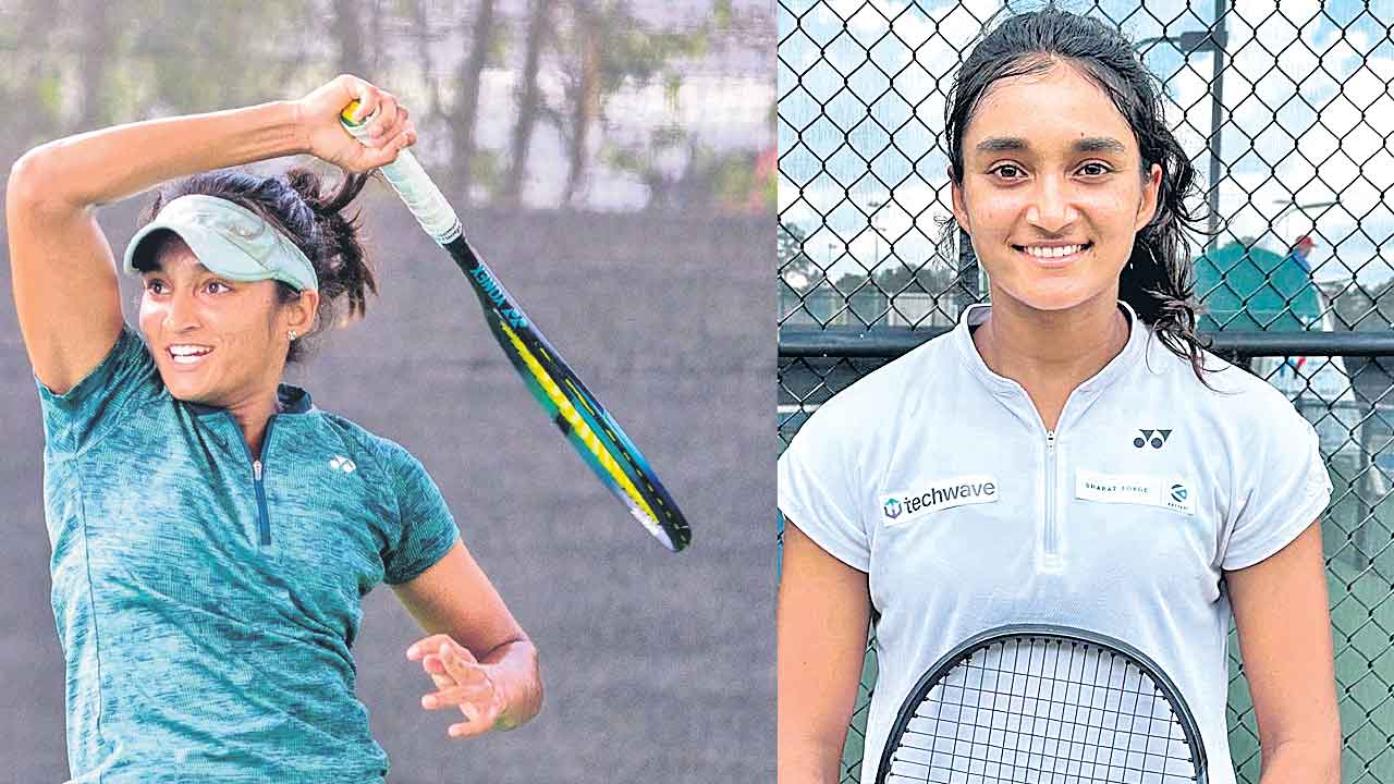 Sahaja Yamalapalli | టెన్నిస్‌ కోర్టులోకి రయ్‌మంటూ దూసుకు వచ్చిన తెలుగు రాకెట్‌..