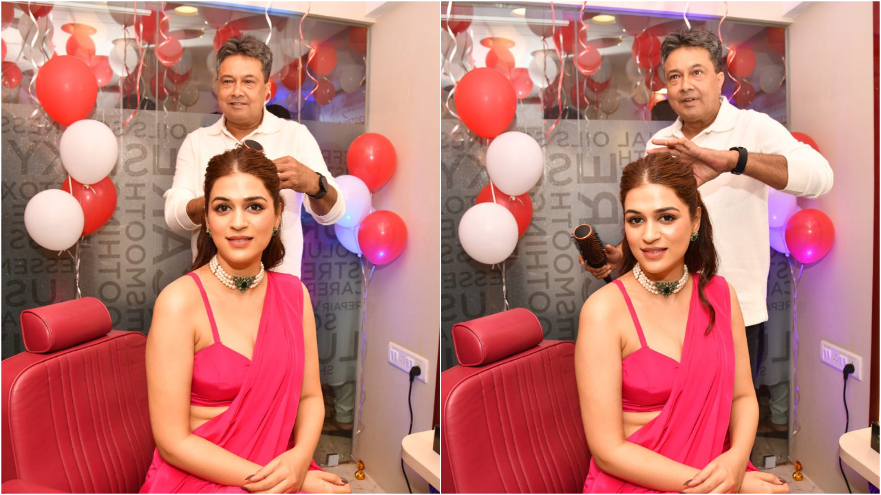 నల్లగండ్లలో ‘అమ్జద్ హబీబ్’ సలోన్స్ ను ప్రారంభించిన సినీనటి శ్రద్ధా దాస్