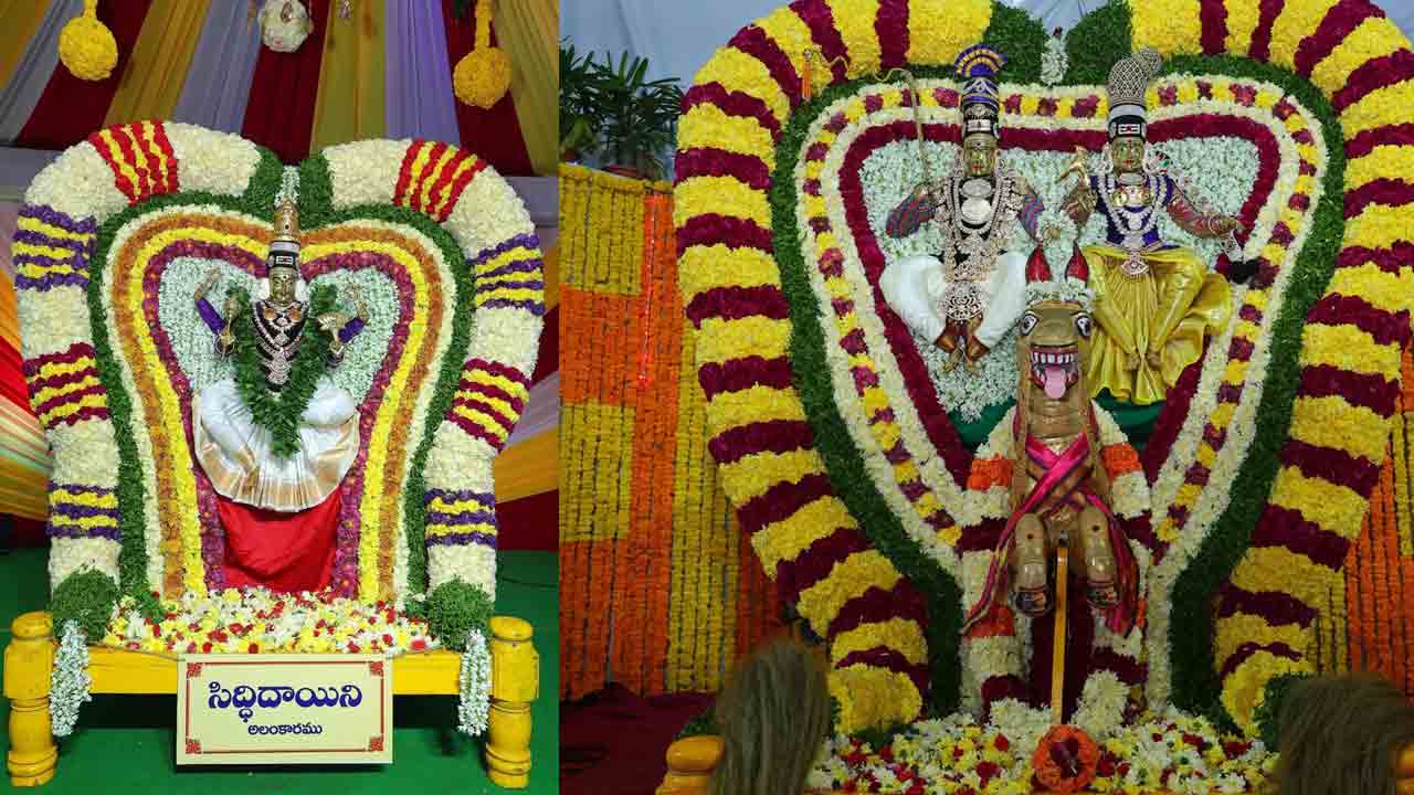 Srisailam | సిద్ధిదాయినిగా శ్రీశైలం భ్రామరి.. ఘ‌నంగా ద‌స‌రా బ్ర‌హ్మోత్స‌వాలు