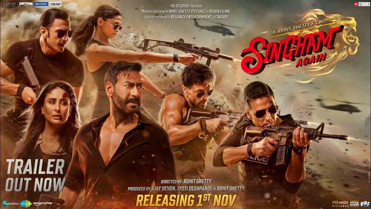 Singham Agian | నీ బాబు స‌త్తా ఏంటో గూగుల్‌ని అడుగు.. యాక్ష‌న్ ప్యాక్డ్‌గా అజ‌య్ దేవ్‌గ‌ణ్ ‘సింగం అగైన్’ ట్రైల‌ర్