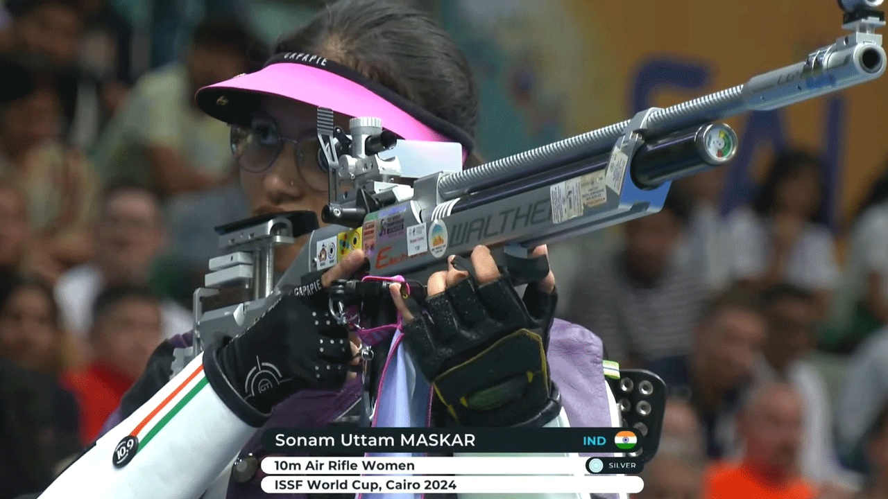 Sonam Uttam Maskar: 10 మీట‌ర్ల ఎయిర్ రైఫిల్ షూటింగ్ ఈవెంట్‌.. సిల్వ‌ర్ మెడ‌ల్ గెలిచిన సోన‌మ్ మ‌స్క‌ర్‌