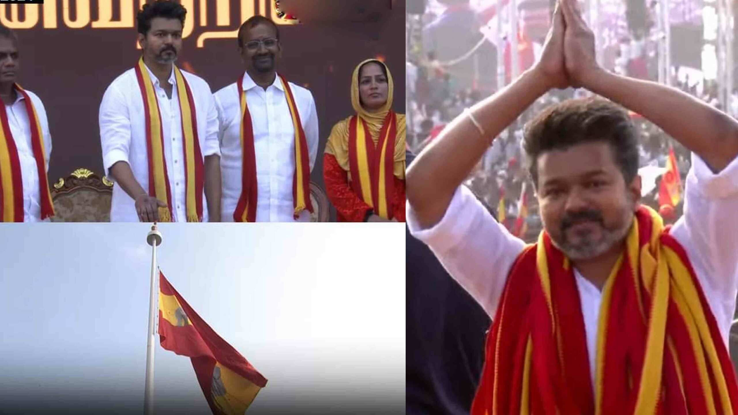 Vijay | నటుడు విజయ్ తొలి సభకు భారీ జన సందోహం
