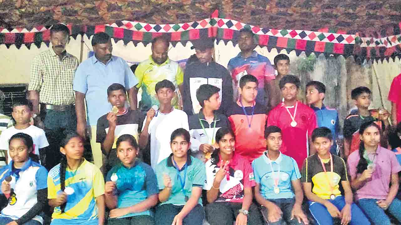 ముగిసిన రాష్ట్ర స్థాయి ఆర్చరీ, ఫెన్సింగ్‌ టోర్నీ