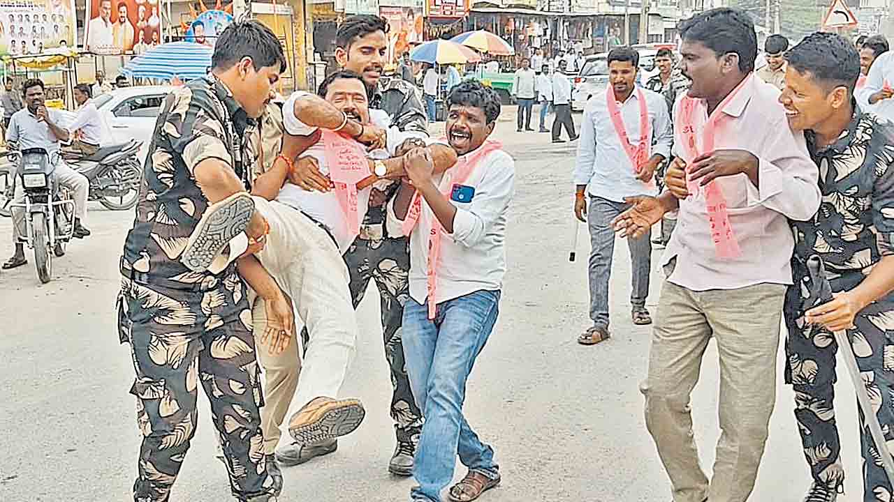 మాజీ ఎమ్మెల్యే పట్నం అరెస్టుపై బీఆర్‌ఎస్‌ ఫైర్‌