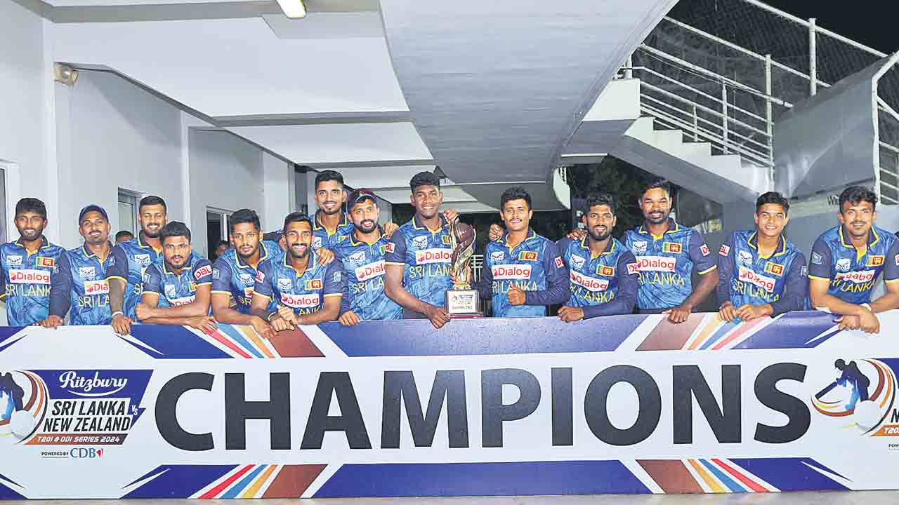 లంకేయులదే వన్డే సిరీస్