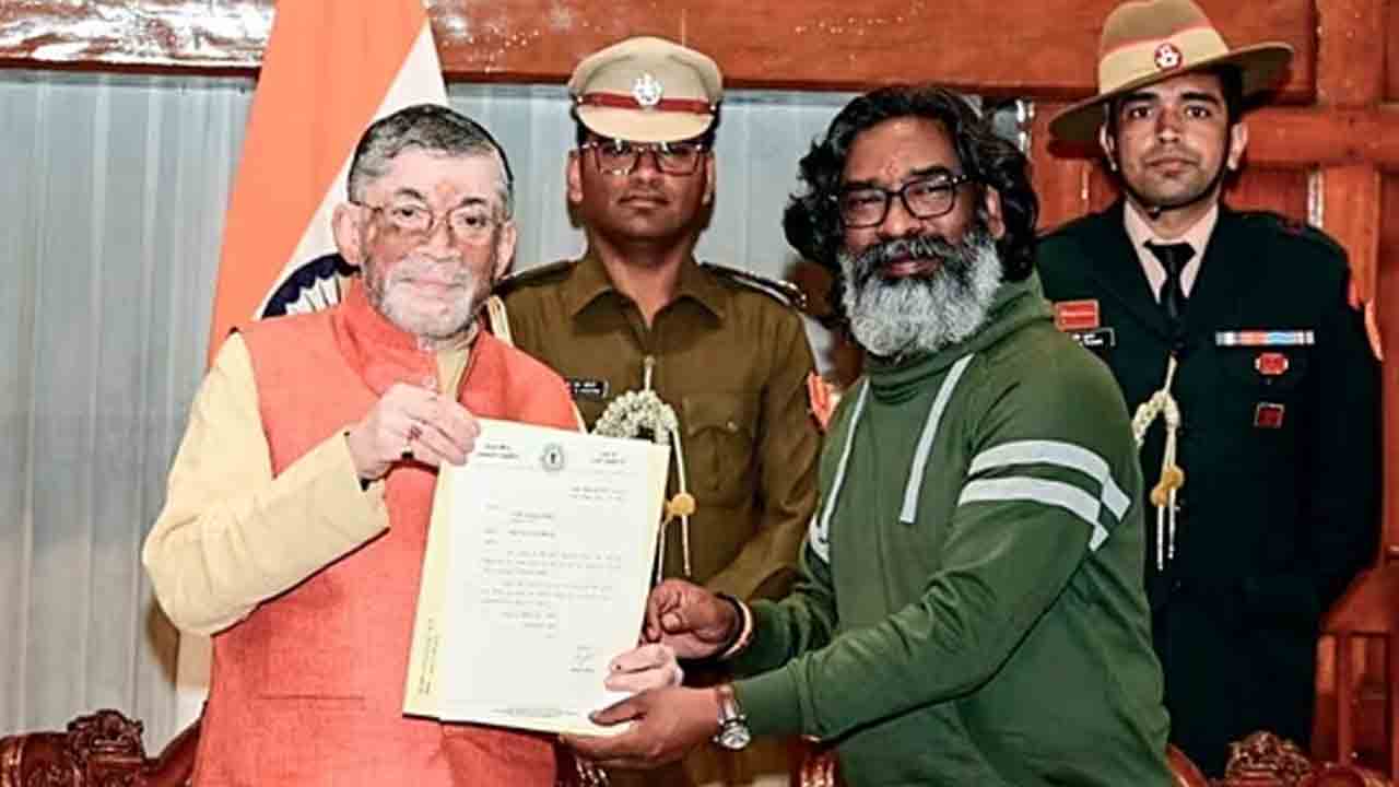 28న హేమంత్‌ సొరేన్‌ ప్రమాణం