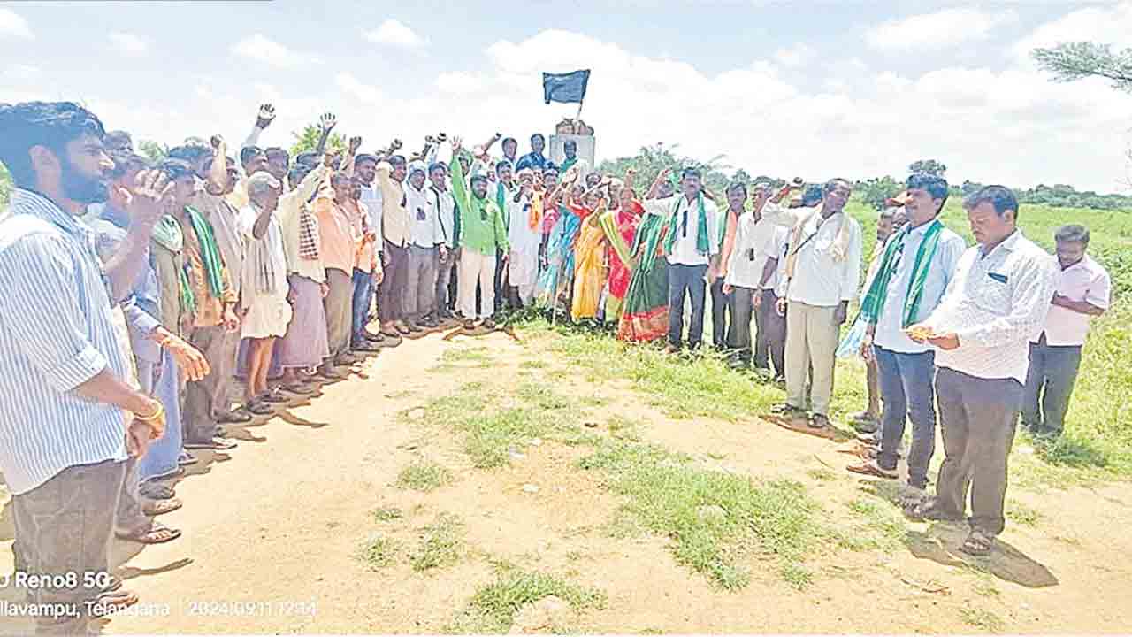 ఫార్మా బాధిత రైతులను విస్మరించిన కాంగ్రెస్‌