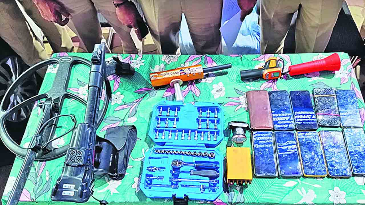 గుప్తనిధి తవ్వకాల ముఠా అరెస్ట్‌