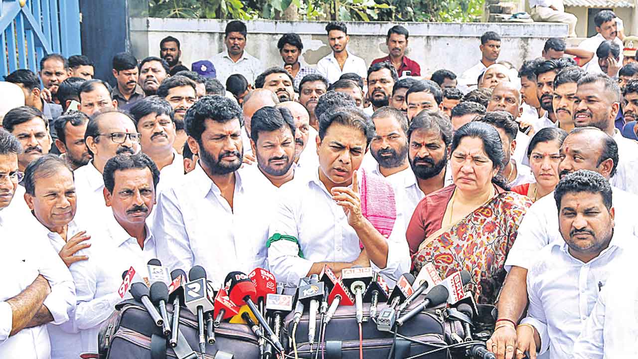 KTR | రేవంత్.. దమ్ముంటే మాతో కొట్లాడు.. మా మీద కోపంతో రైతులను కష్టపెట్టొద్దు: కేటీఆర్