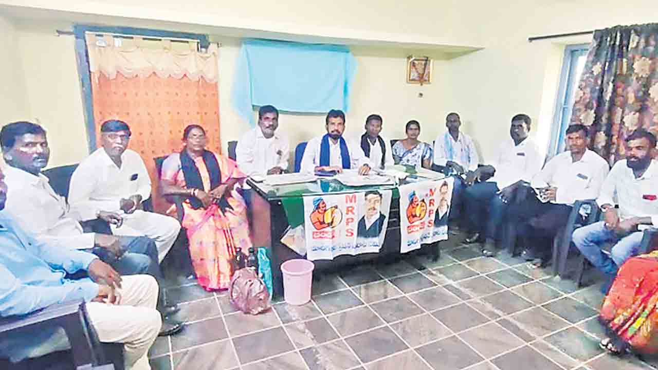 ‘వర్గీకరణ జాప్యానికి రేవంతే కారణం’