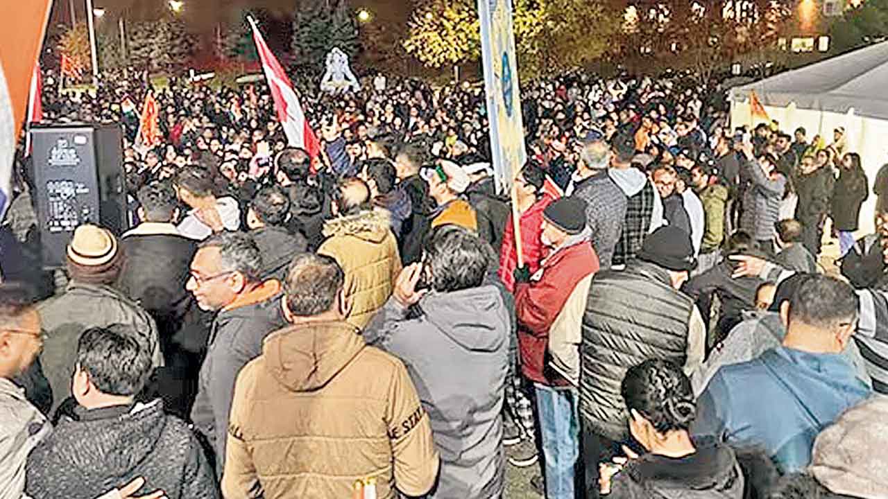 కెనడాలో హిందువుల భారీ ర్యాలీ