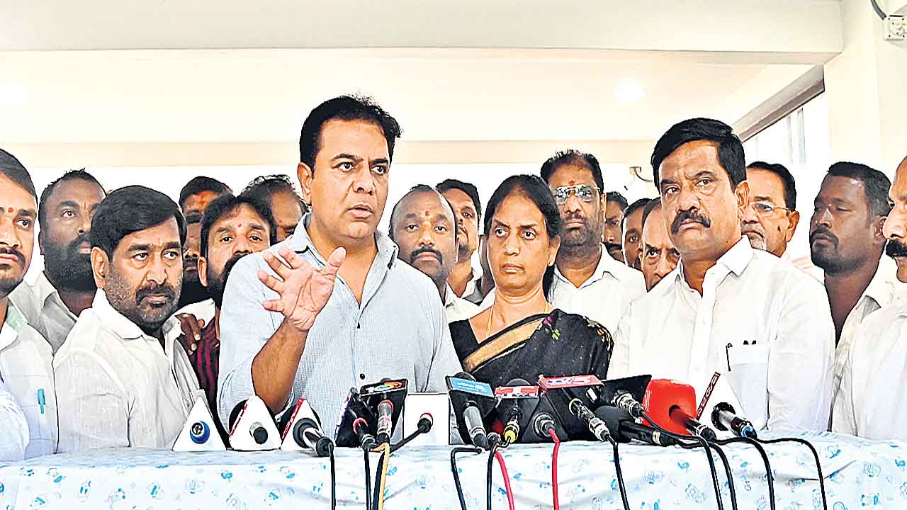 KTR | రేవంత్‌ భూదాహం.. రైతన్నకు ద్రోహం: కేటీఆర్‌