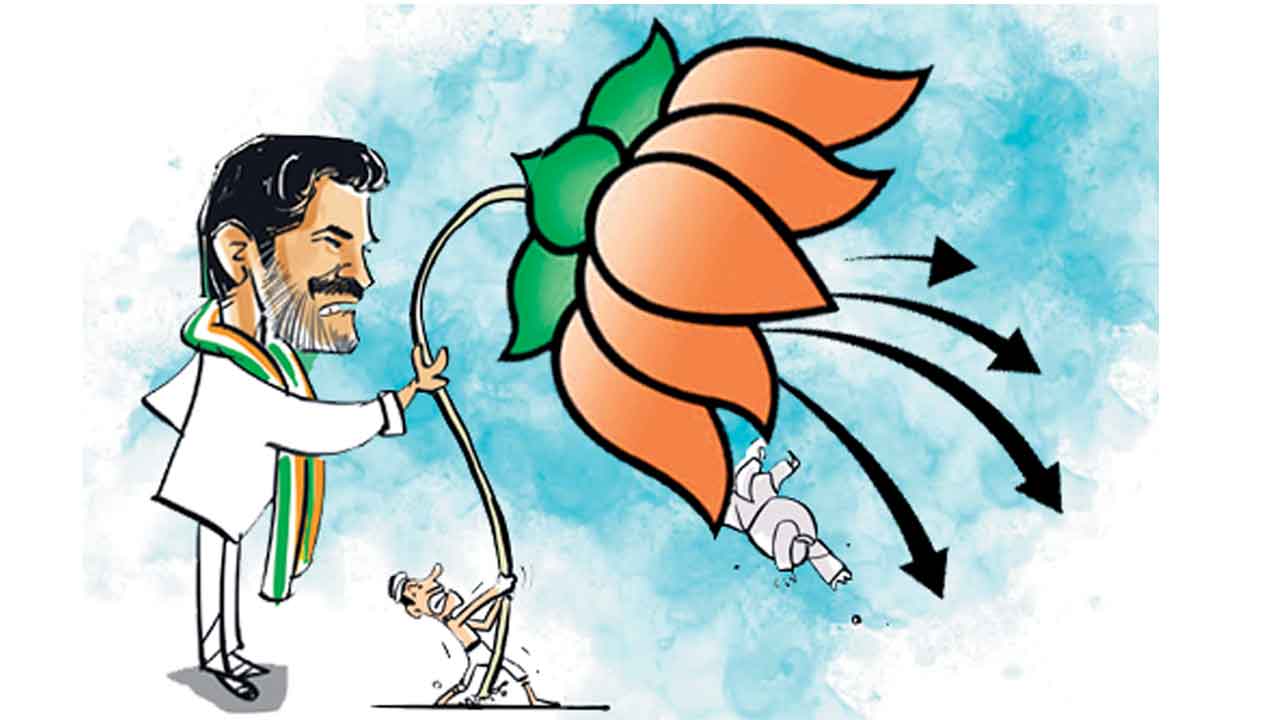 BJP | కమలనాథుల భుజం మీద కాంగ్రెస్‌ తుపాకీ.. రేవంత్‌రెడ్డి చేతిలో పావులా బీజేపీ