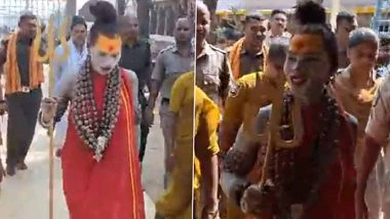 Aghori | శ్రీశైలం మల్లన్నను దర్శించుకున్న అఘోరి.. లోక కల్యాణం కోసం కృషి అంటూ ప్రకటన..!