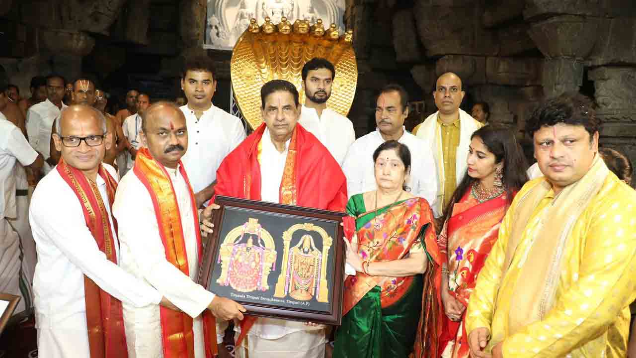 BR Naidu | టీటీడీ చైర్మన్‌గా బీఆర్‌ నాయుడు ప్రమాణ స్వీకారం