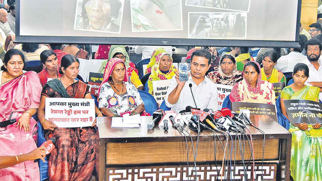 KTR | రాహుల్‌ గాంధీ.. లగచర్లపై మాట్లడవేం? బాధితుల గోడు వినిపిస్తలేదా?: కేటీఆర్‌