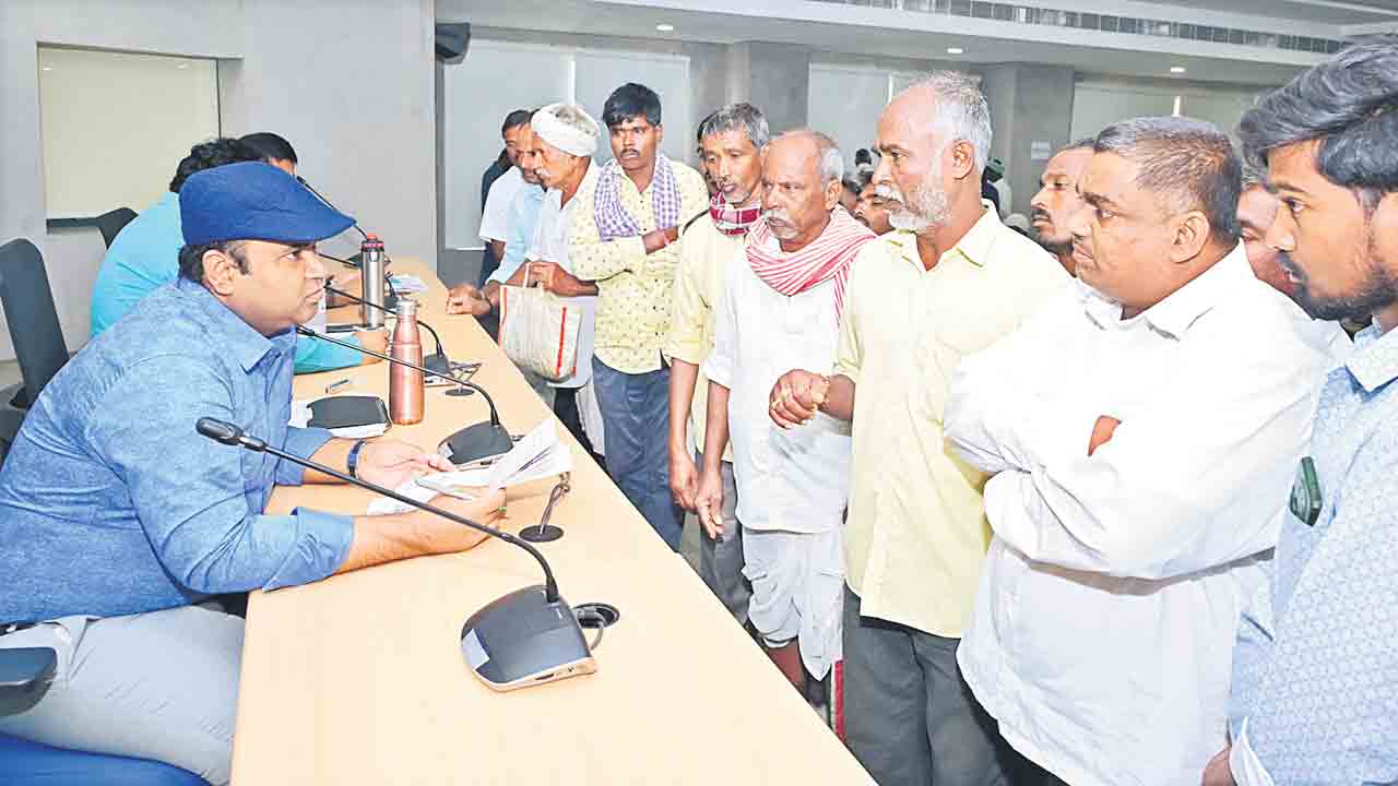 సమస్యల పరిషార వేదిక ‘ప్రజావాణి’