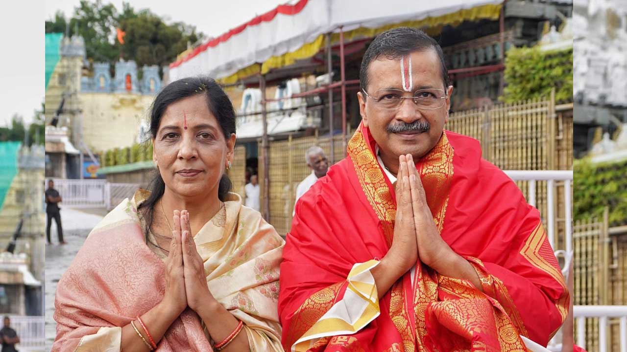 Arvind Kejriwal | తిరుమల శ్రీవారిని దర్శించుకున్న కేజ్రీవాల్‌