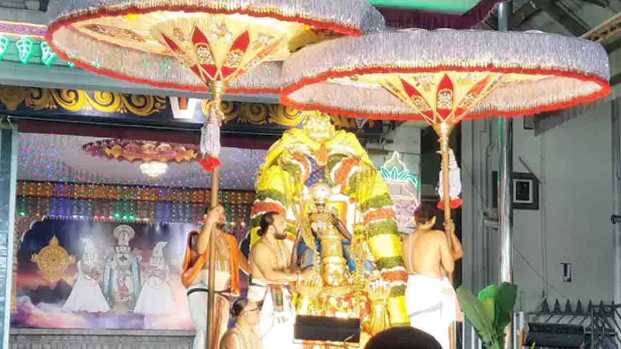 Tirumala | తిరుమ‌ల‌లో కన్నుల పండువగా కార్తీక పౌర్ణ‌మి గ‌రుడ సేవ‌..!