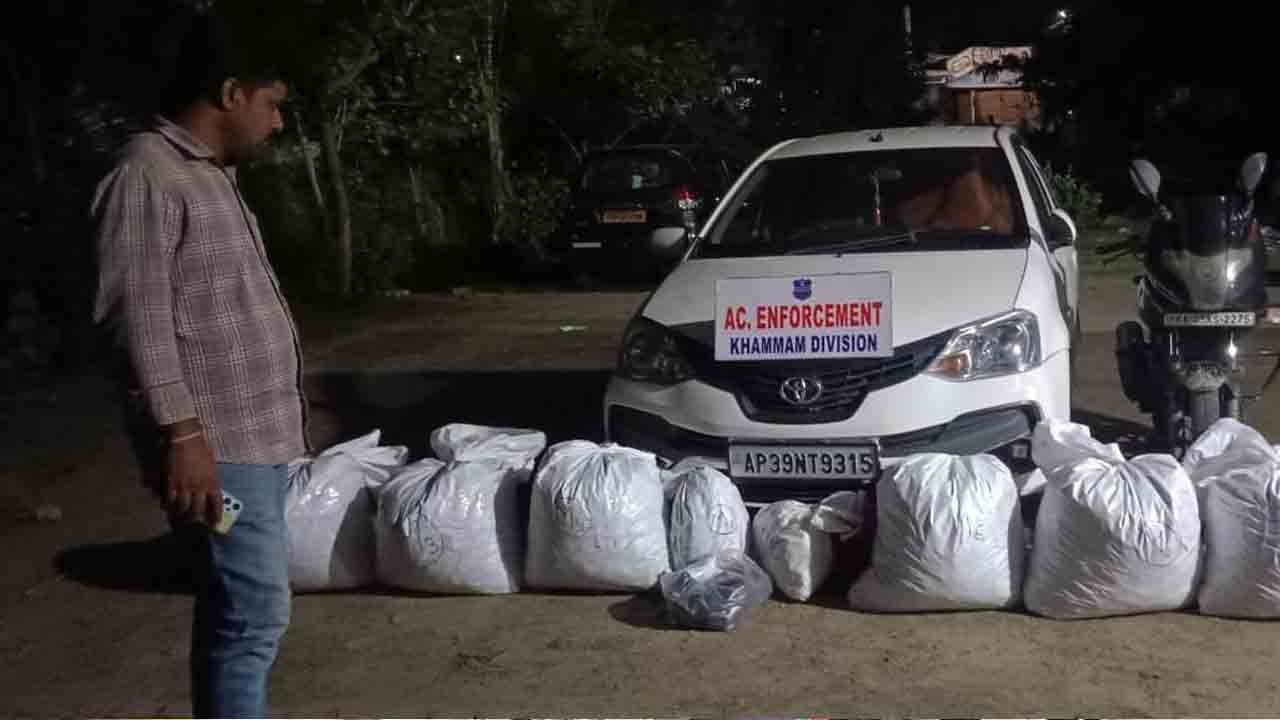 104 కేజీల గంజాయి పట్టివేత