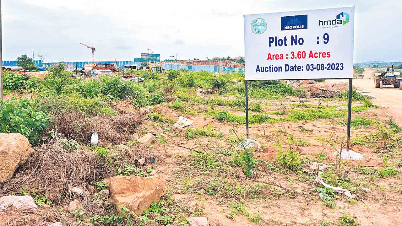 Kokapet Lands | కోకాపేట్‌ భూములను ఏం చేద్దాం? మిగులు 24 ఎకరాలపై తర్జన భర్జన?