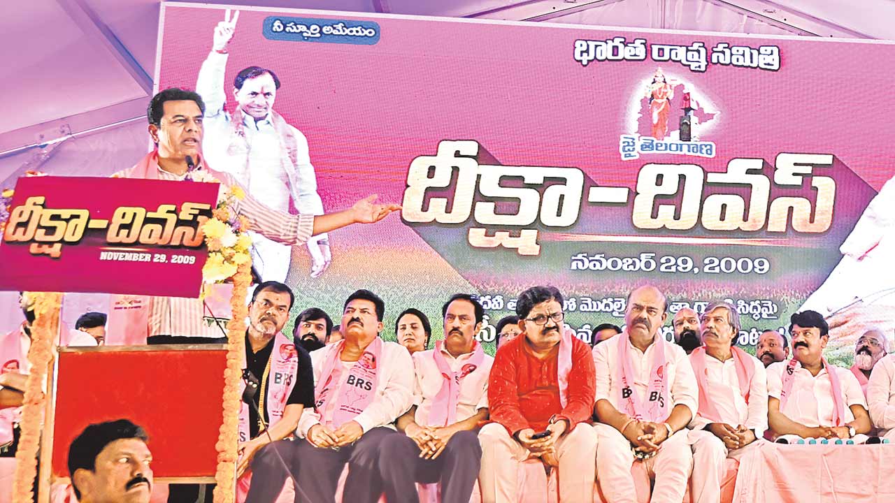 Talasani Srinivas Yadav | దీక్షతో ఉద్యమ చరిత్రను మలుపు తిప్పిన కేసీఆర్‌: మాజీ మంత్రి తలసాని