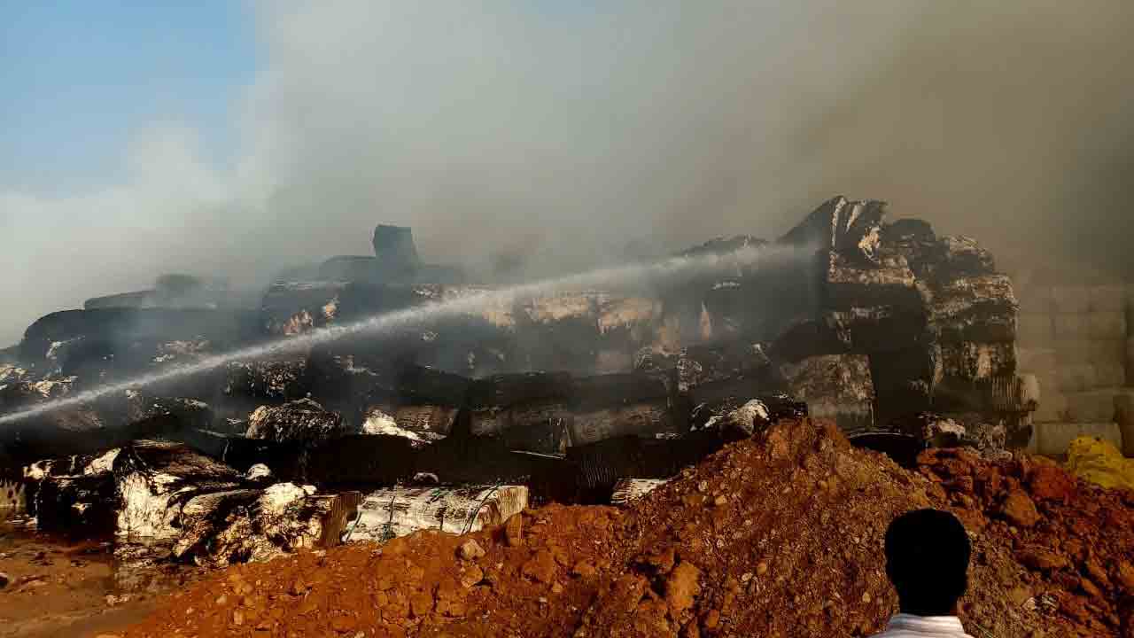 కాటన్‌మిల్లులో అగ్ని ప్రమాదం