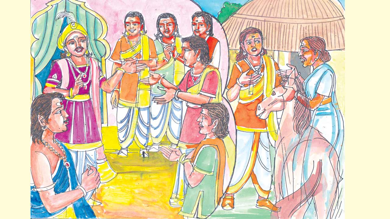 భోజరాజుగారి కొలువు