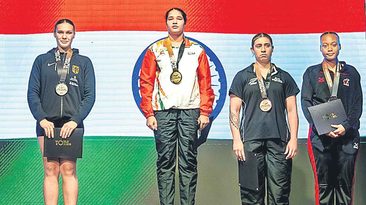 కృష్ణ పసిడి పంచ్‌