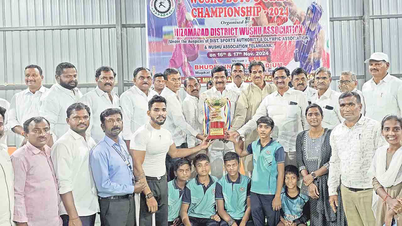ఉషూ పోటీల నిర్వహణ అభినందనీయం